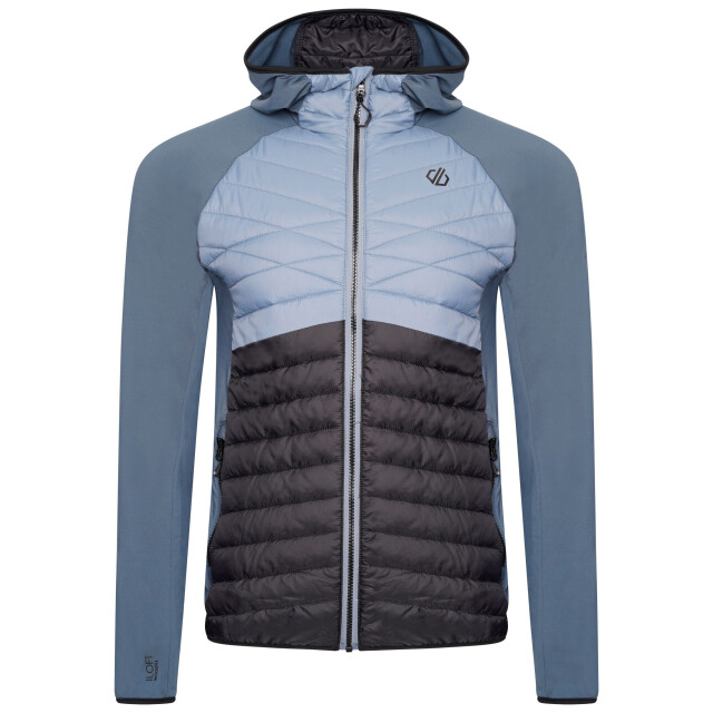 Dare2b Heren mountaineer wol hybride jas UTRG7096_greymirageblack large