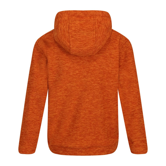 Regatta Kinderen/kinderen keyon hooded fleece UTRG4542_autumnmaplemarl large