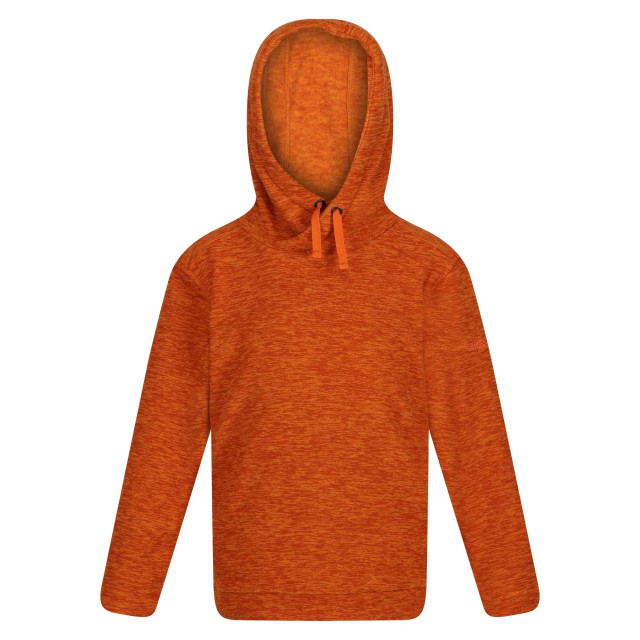 Regatta Kinderen/kinderen keyon hooded fleece UTRG4542_autumnmaplemarl large