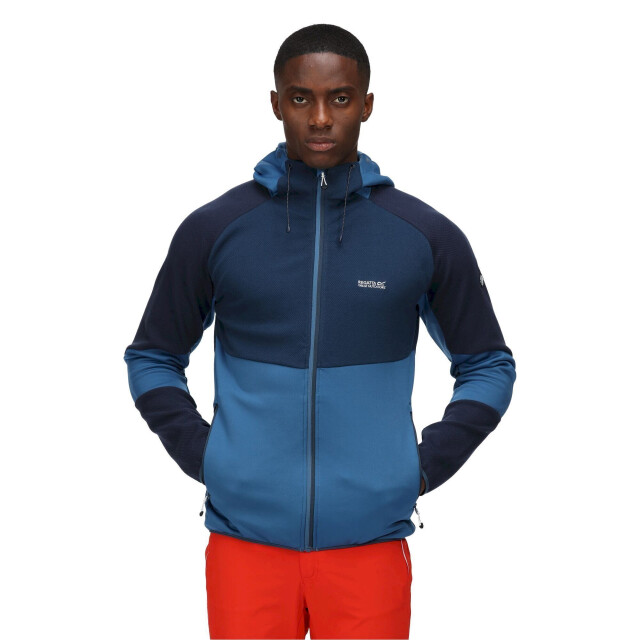 Regatta Heren highton pro hooded full zip hoodie UTRG7123_moonlightdenimdynastyblue large
