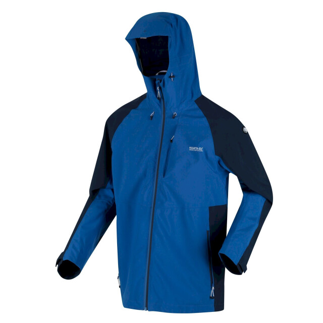 Regatta Britedale color block waterdichte jas voor heren UTRG6206_imperialbluemoonlightdenim large