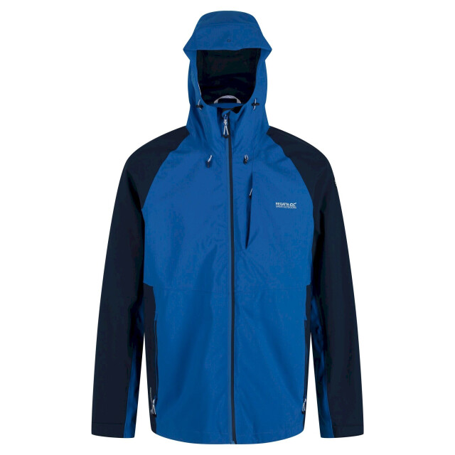 Regatta Britedale color block waterdichte jas voor heren UTRG6206_imperialbluemoonlightdenim large