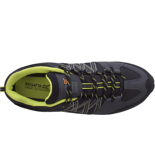 Regatta Heren samaris laag ii wandelschoenen UTRG3276_blacklimepunch large