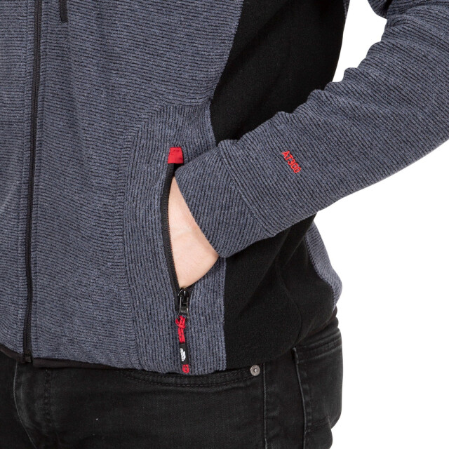 Trespass Heren jynx full zip fleece vest UTTP256_navystripe large