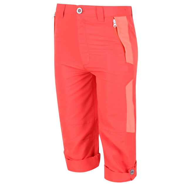 Regatta Sorcer v bergbroek voor kinderen/kinderen UTRG7536_neonpeachfusioncoral large