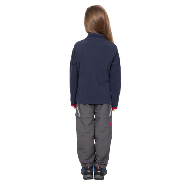 Trespass Kinderen/meisjes sybil micro fleece UTTP3740_navy large