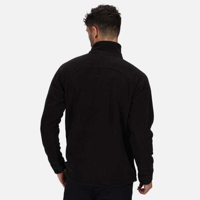 Regatta Grote buiten unisex sigma symmetrie zwaargewicht anti-pill fleece zip up jacket (380 gsm) UTRG1843_black large