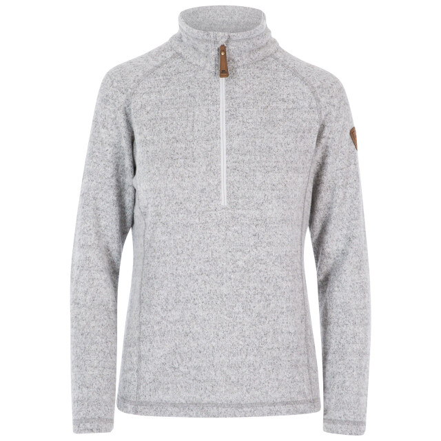 Trespass Dames tenderness leder fleece top UTTP5532_greymarl large