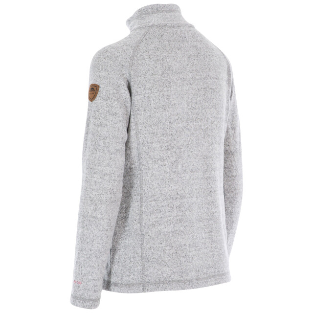 Trespass Dames tenderness leder fleece top UTTP5532_greymarl large