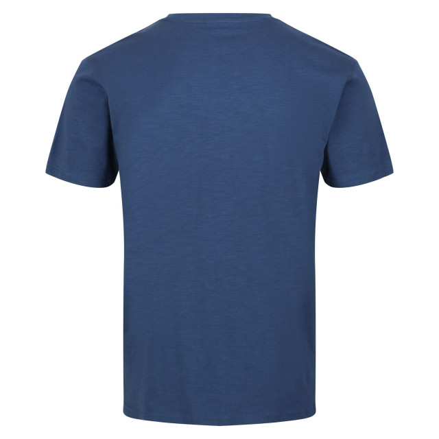 Regatta Heren caelum slub t-shirt UTRG7773_darkdenim large