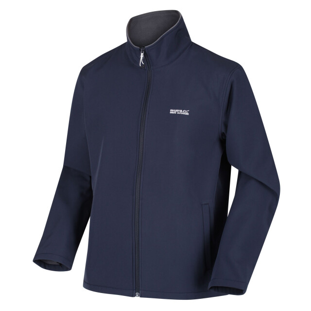 Regatta Heren cera v wind resistant soft shell jas UTRG6259_navy large