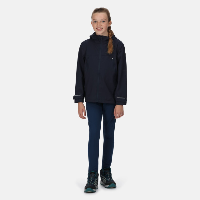 Regatta Kinder/kids pulton waterdichte jas UTRG6702_navy large