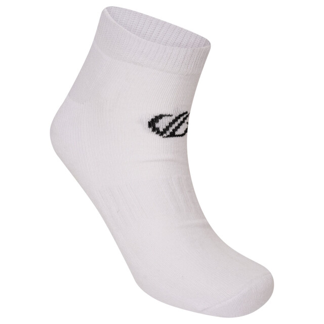 Dare2b Unisex essentials enkelsokken voor volwassenen (set van 2 stuks) UTRG5429_white large
