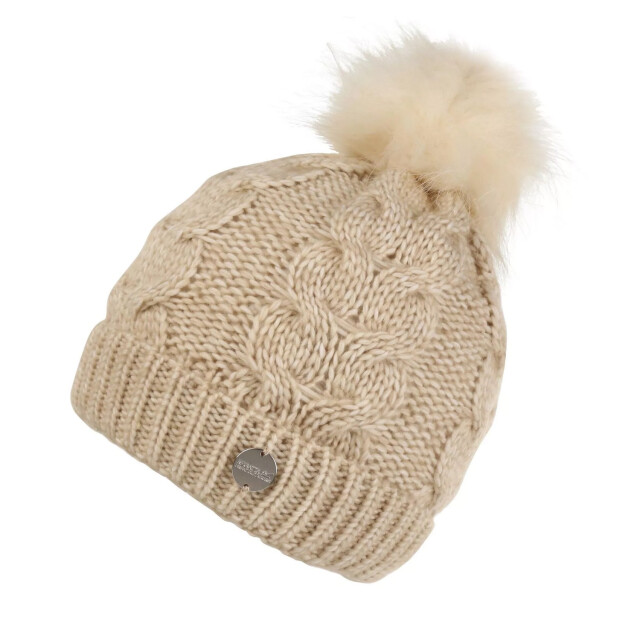Regatta Dames lovella iii bobble muts UTRG8205_lightvanilla large
