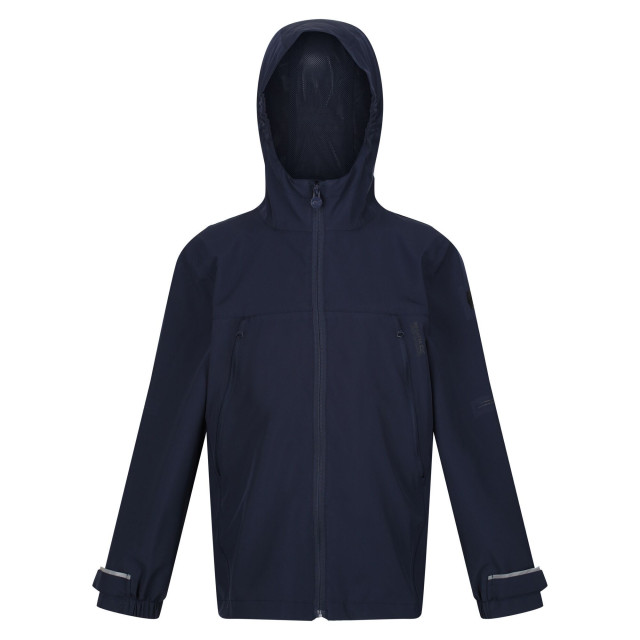 Regatta Kinder/kids pulton waterdichte jas UTRG6702_navy large