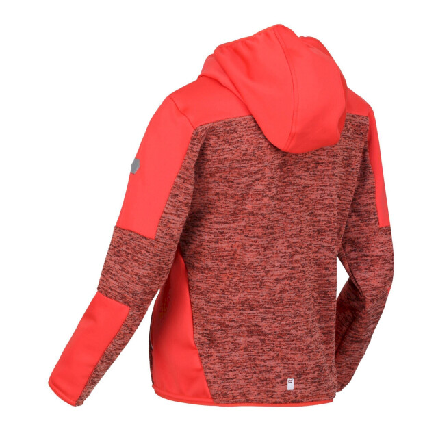 Regatta Kinder/kids dissolver v fleece UTRG7134_fusioncoralneonpeach large