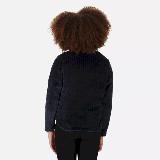 Regatta Kinder/kinder kallye ripple fleece jacket UTRG8363_navy large