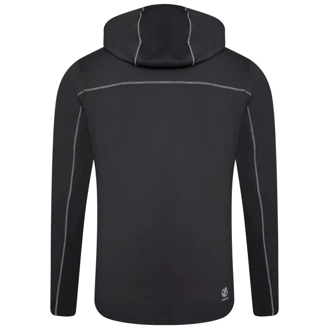 Dare2b Heren revive ii lichtgewicht hoodie UTRG7526_blackwhite large