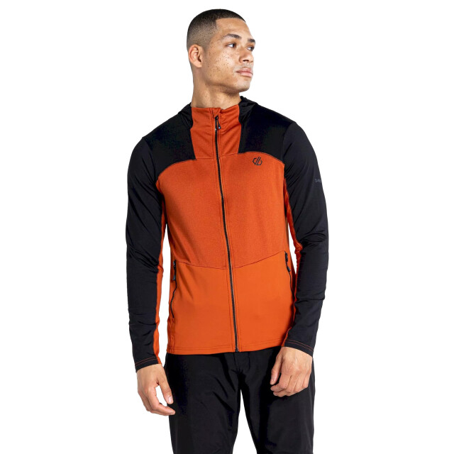Dare2b Heren revive ii lichtgewicht hoodie UTRG7526_burntbrickblack large