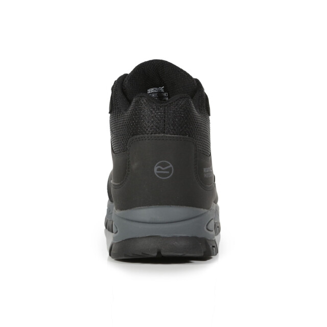 Regatta Veiligheidsschoenen van zandsteen, heren UTRG6629_blackgranite large