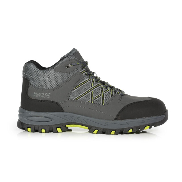 Regatta Veiligheidsschoenen van zandsteen, heren UTRG6629_briargreylime large