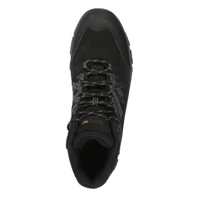 Regatta Veiligheidsschoenen van zandsteen, heren UTRG6629_blackgranite large
