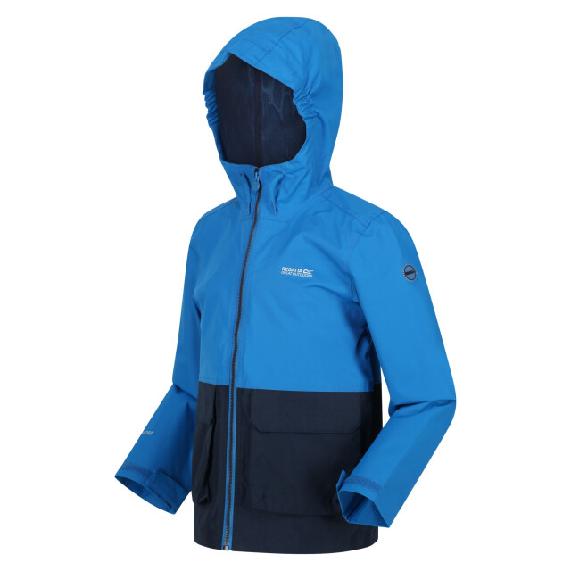 Regatta Kinder/kids hywell waterdicht jasje UTRG7015_imperialbluenavy large