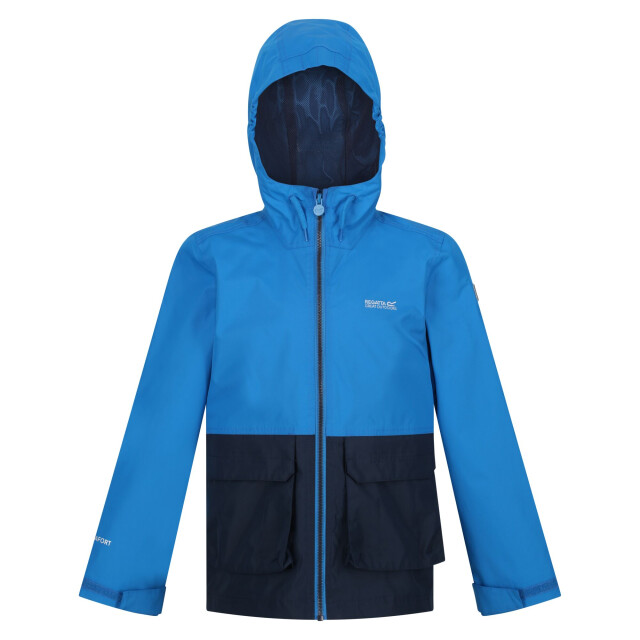 Regatta Kinder/kids hywell waterdicht jasje UTRG7015_imperialbluenavy large