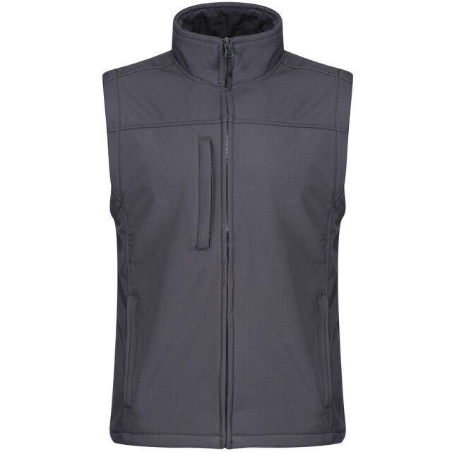Regatta Heren flux softshell bodywarmer / mouwloos jasje waterafstotend en windbestendig UTRG1493_sealgrey large