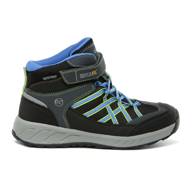 Regatta Kinderen samaris v mid walking boots UTRG4851_briarfluorescentblue large