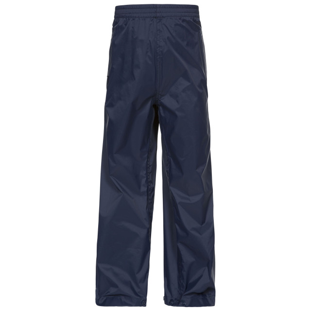 Trespass Kinderen/kinderen qikpac waterdichte packaway broek UTTP3880_navy large