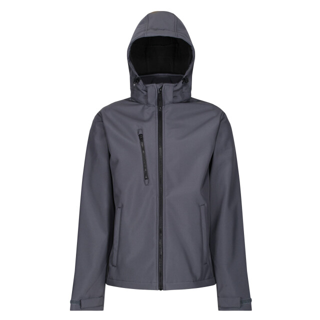 Regatta Heren venturer 3-laags membraan soft shell jas UTRG5717_sealgreyblack large