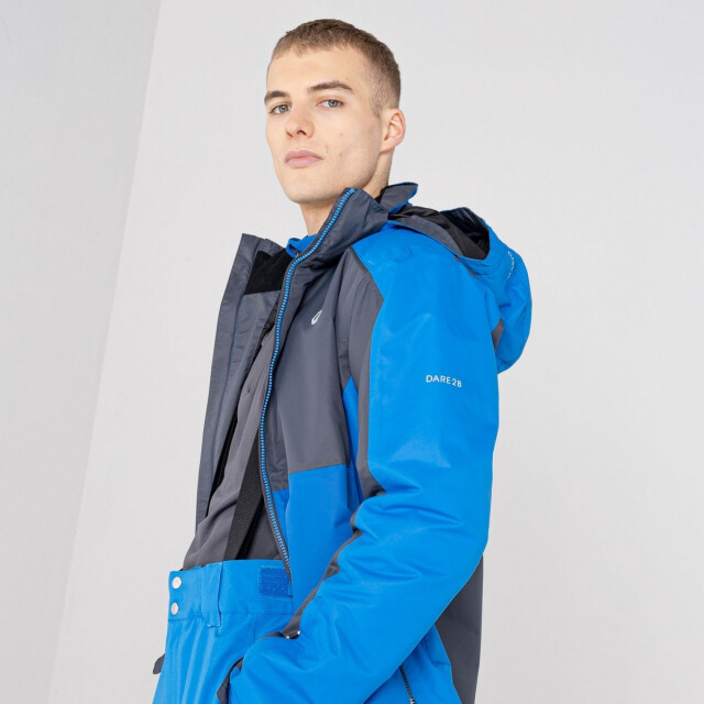 Dare2b Heren observe ii waterdichte ski-jas UTRG6104_athleticblueebonygrey large