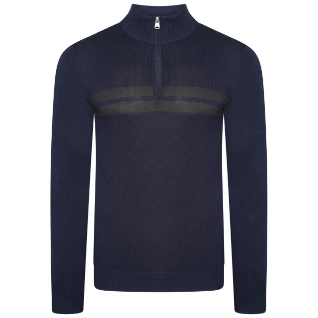 Dare2b Heren unite us gebreide half rits sweatshirt UTRG6784_nightfallnavyebony large