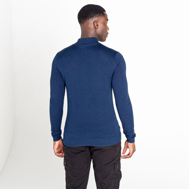 Dare2b Heren unite us gebreide half rits sweatshirt UTRG6784_nightfallnavyebony large