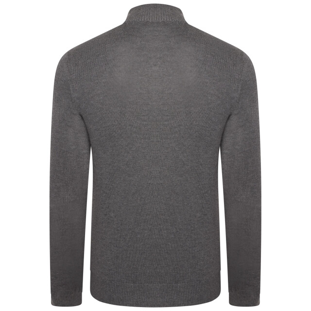 Dare2b Heren unite us gebreide half rits sweatshirt UTRG6784_charcoalgreyblack large