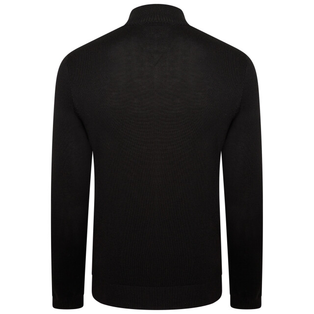 Dare2b Heren unite us gebreide half rits sweatshirt UTRG6784_blackamberglow large