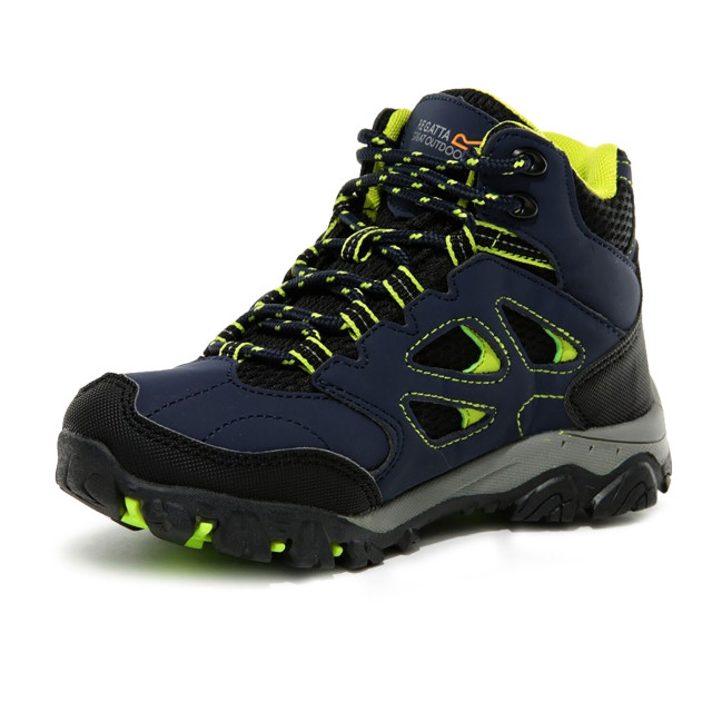 Regatta Kinderen/kinderen holcombe iep junior wandelschoenen UTRG3622_navylimepunch large