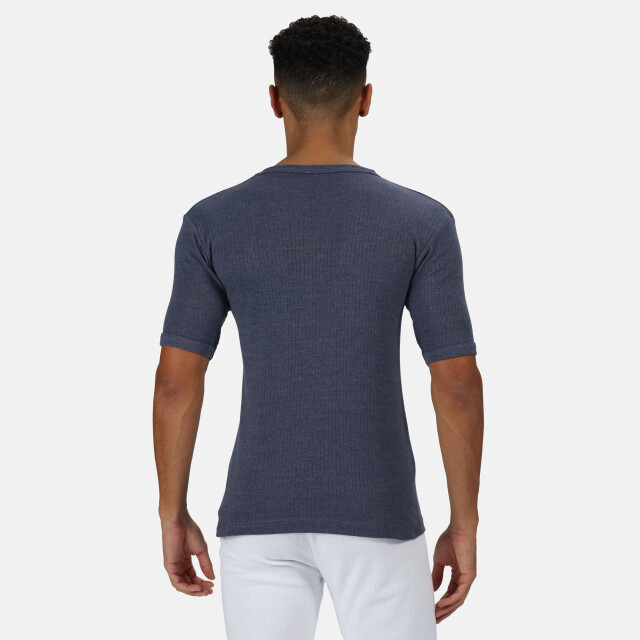 Regatta Heren thermo underwear korte mouwen t-shirt UTRG1427_denimblue large
