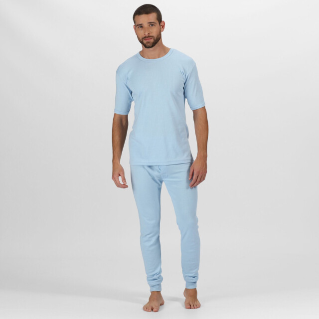 Regatta Heren thermo underwear korte mouwen t-shirt UTRG1427_blue large