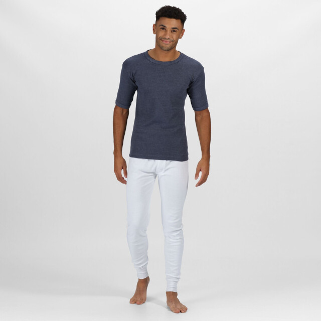 Regatta Heren thermo underwear korte mouwen t-shirt UTRG1427_denimblue large