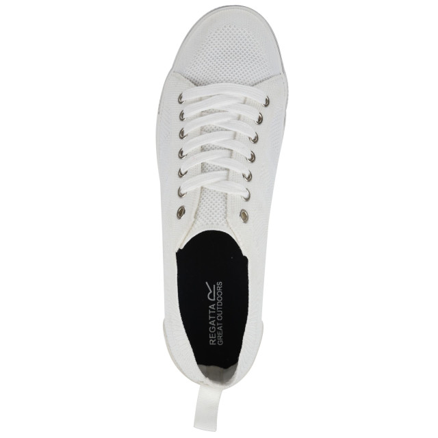 Regatta Grote buitenshuis gebreide heren trainers UTRG4733_white large