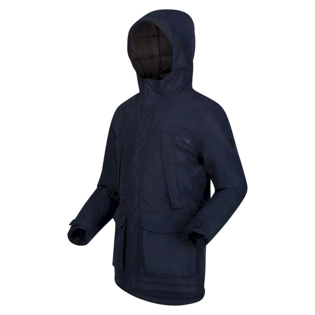 Regatta Kinderen/kinderen paddrick waterdichte parka UTRG8271_navy large