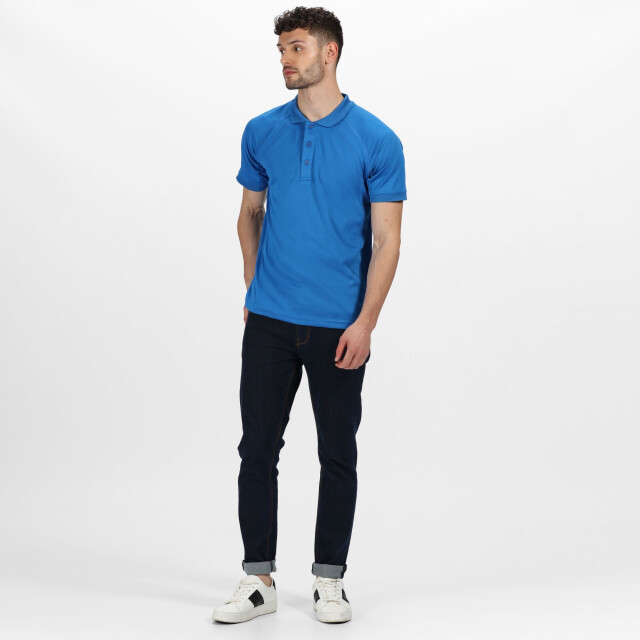 Regatta Professioneel heren coolweave poloshirt met korte mouwen UTRG2161_oxfordblue large