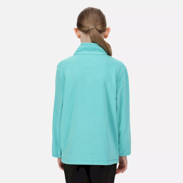 Regatta Groot buitenshuis kinderen/kinderen king ii lichtgewicht full zip fleece jasje UTRG565_turquoise large
