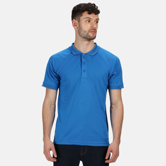 Regatta Professioneel heren coolweave poloshirt met korte mouwen UTRG2161_oxfordblue large