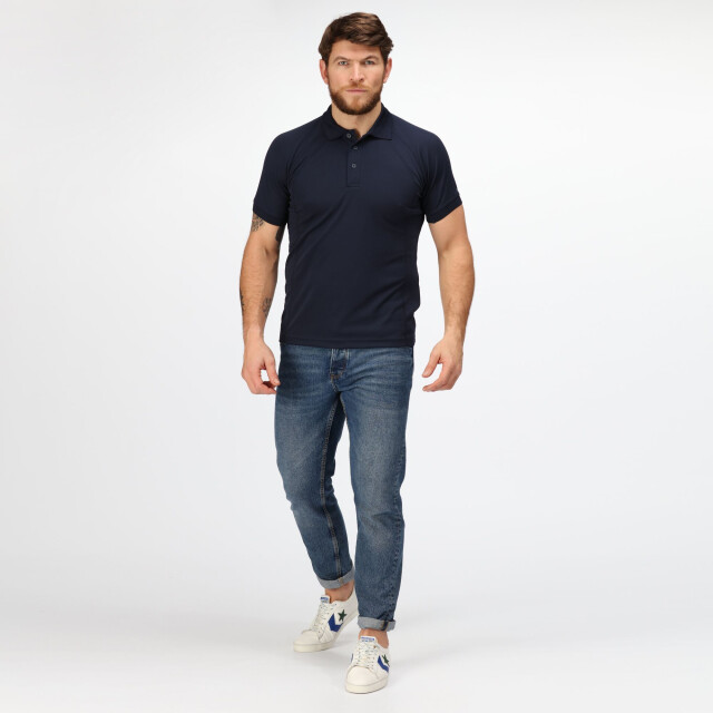 Regatta Professioneel heren coolweave poloshirt met korte mouwen UTRG2161_navy large
