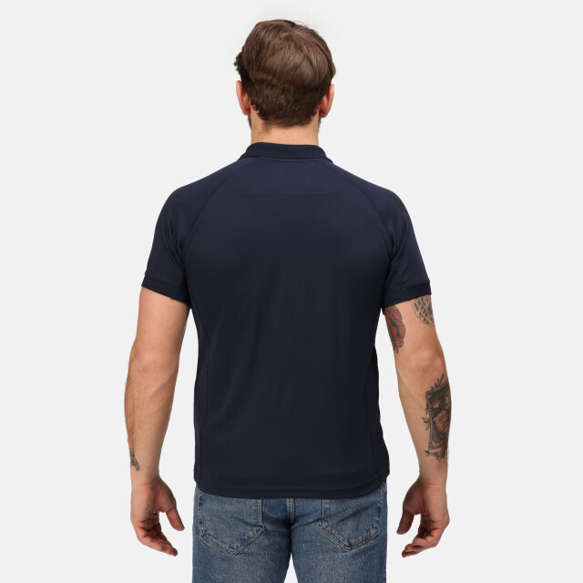 Regatta Professioneel heren coolweave poloshirt met korte mouwen UTRG2161_navy large