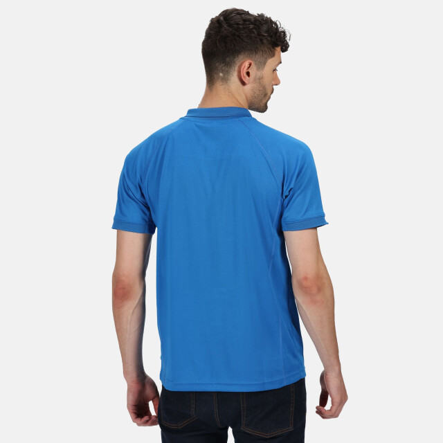 Regatta Professioneel heren coolweave poloshirt met korte mouwen UTRG2161_oxfordblue large