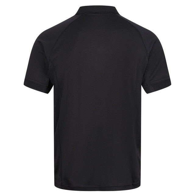 Regatta Professioneel heren coolweave poloshirt met korte mouwen UTRG2161_black large